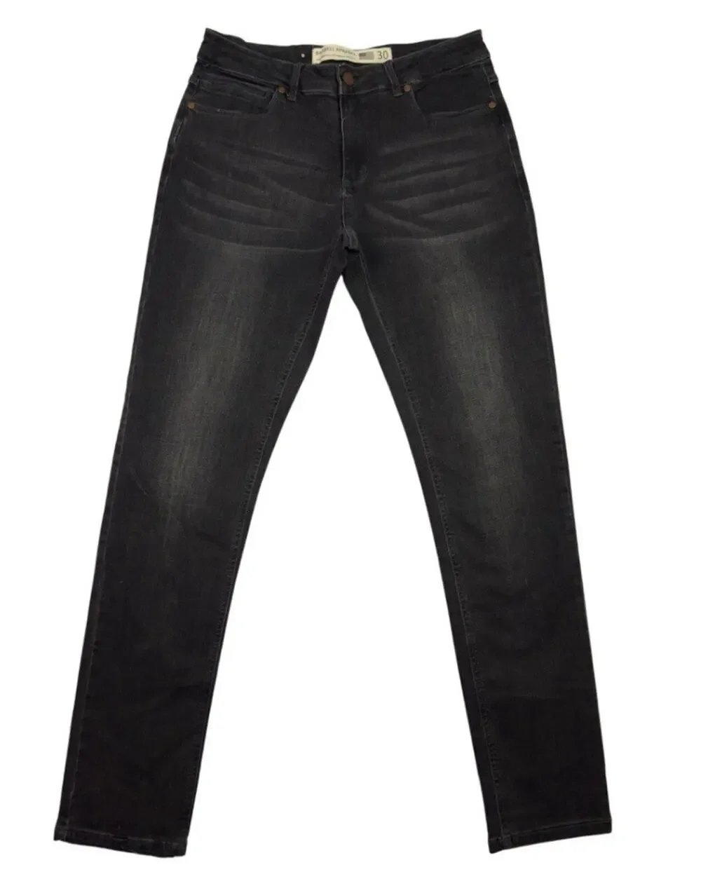Barbell Apparel Jeans Mens 30 Black Athletic Fit Stretch Denim Pants